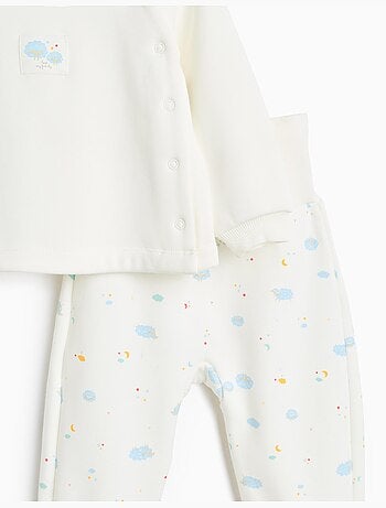 Pijama de felpa perchada, mo fashion