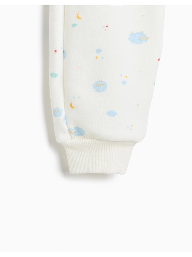 Pijama de felpa perchada, mo fashion Beige - Kiabi