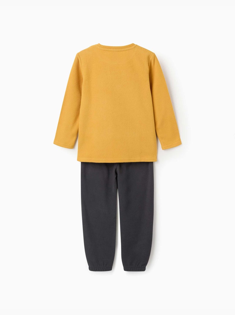 Pijama de felpa polar con bordado de pikachu Amarillo - Kiabi
