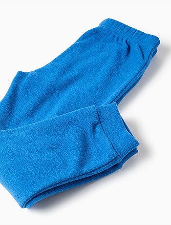 Pijama de felpa polar con bordado de sonic