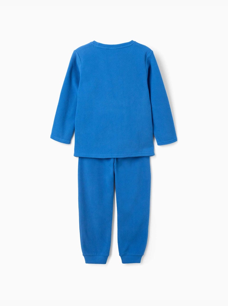 Pijama de felpa polar con bordado de sonic Azul Azul - Kiabi