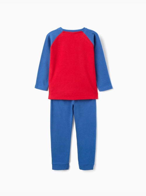 Pijama de felpa polar con bordado de spider-man - Kiabi Pijama de felpa polar con bordado de spider-man - Kiabi
