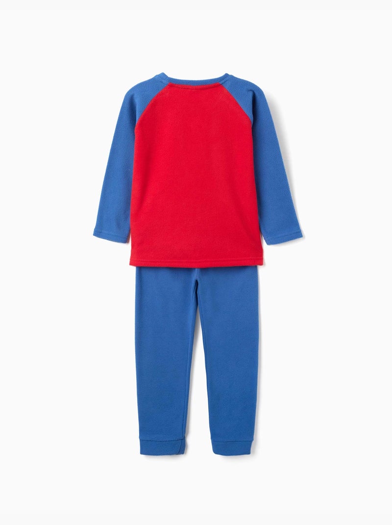 Pijama de felpa polar con bordado de spider-man Rojo - Kiabi