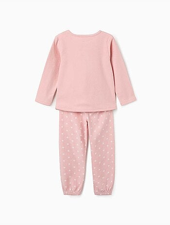 Pijama de felpa polar con estrellas bordadas