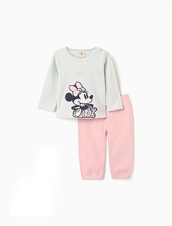 Pijama de felpa polar con minnie