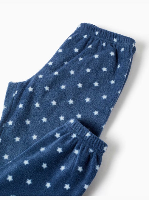 Pijama de felpa polar con stitch bordado - Kiabi Pijama de felpa polar con stitch bordado - Kiabi