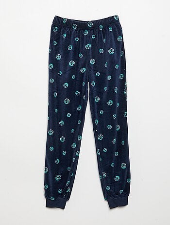 Pijama de forro polar de 2 piezas - sudadera + pantalón