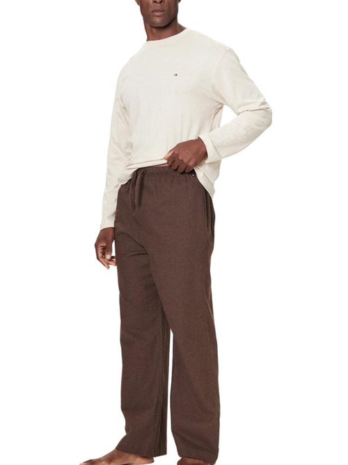 Pijama de Franela Tommy Hilfiger para Hombre - Kiabi Pijama de Franela Tommy Hilfiger para Hombre - Kiabi