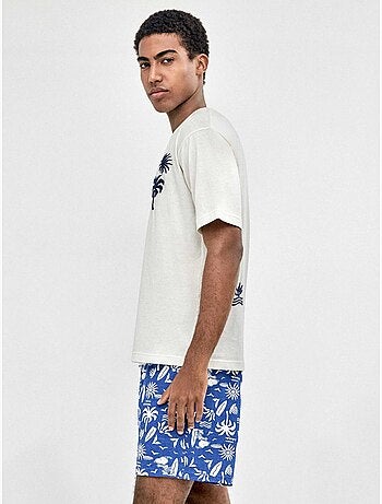Pijama de hombre Snoopy Family Time 100% algodón