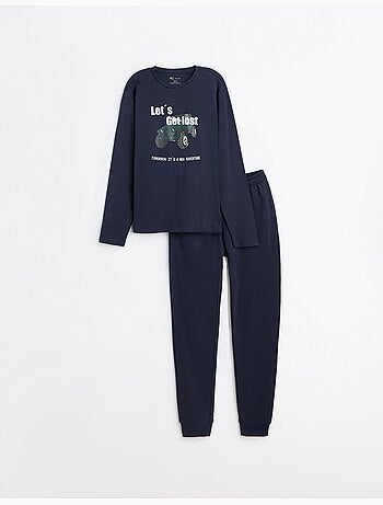 Pijama de interbloqueo, mo fashion