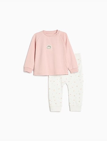 Pijama de interbloqueo, mo fashion