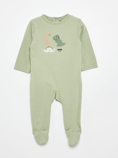 Pijama de jersey de algodón - Kiabi