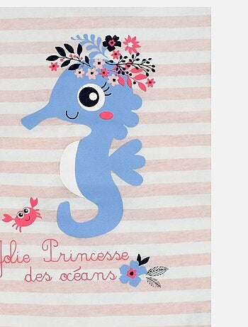Pijama de jersey 'Mini Princess' de DOO&BO