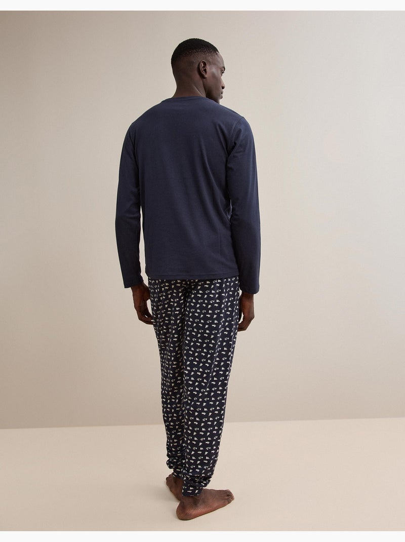 Pijama de jersey, mo fashion Azul - Kiabi