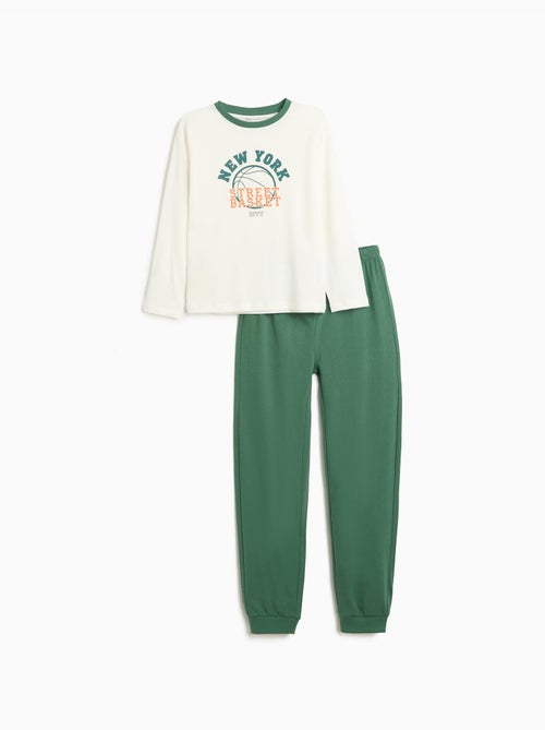 Pijama de jersey, mo fashion - Kiabi Pijama de jersey, mo fashion - Kiabi