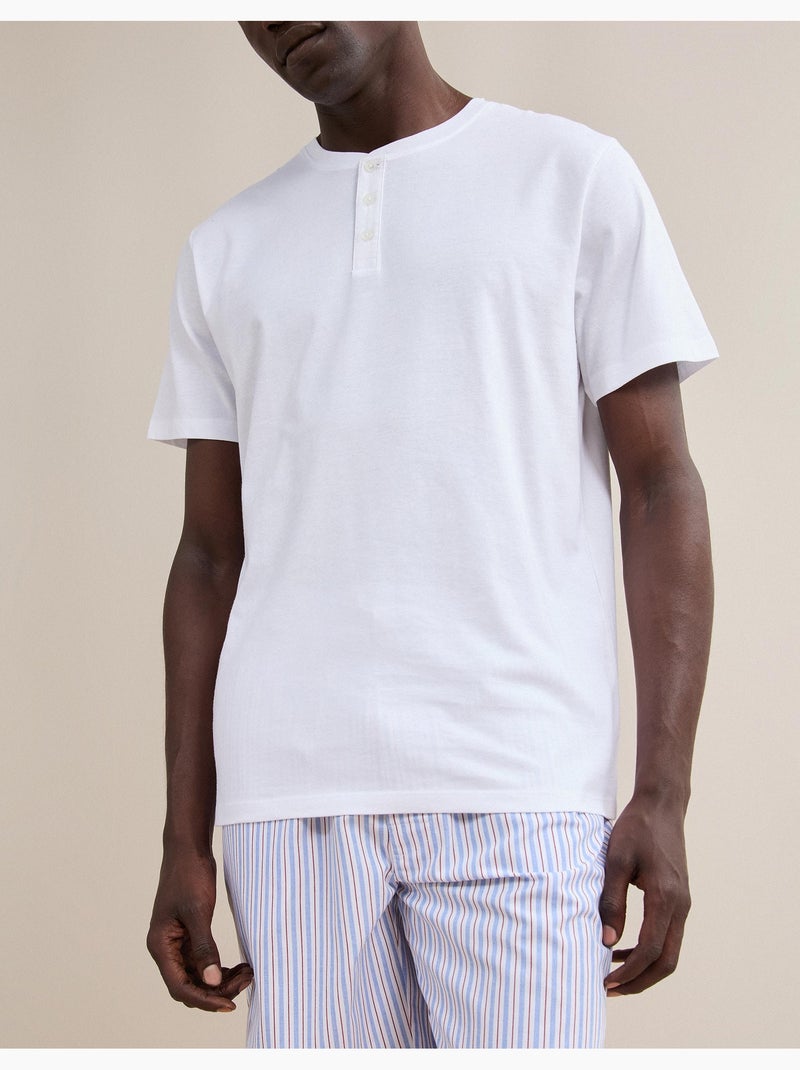 Pijama de jersey, mo fashion Blanco - Kiabi