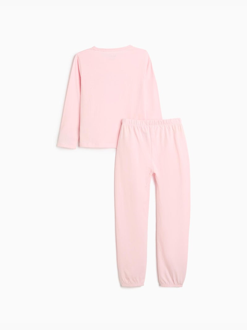 Pijama de jersey, mo fashion Rosa - Kiabi