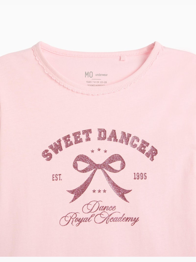 Pijama de jersey, mo fashion Rosa - Kiabi