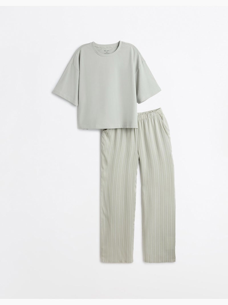 Pijama de jersey, mo fashion Verde - Kiabi