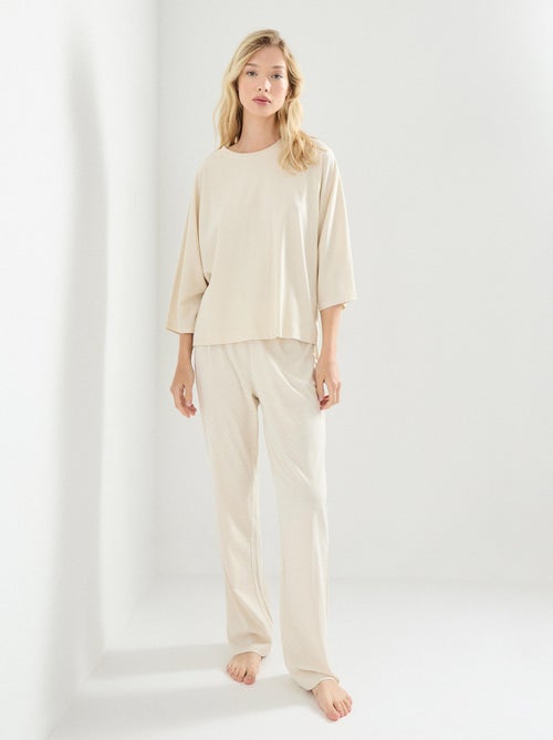 Pijama de lunares, MO Fashion - Kiabi