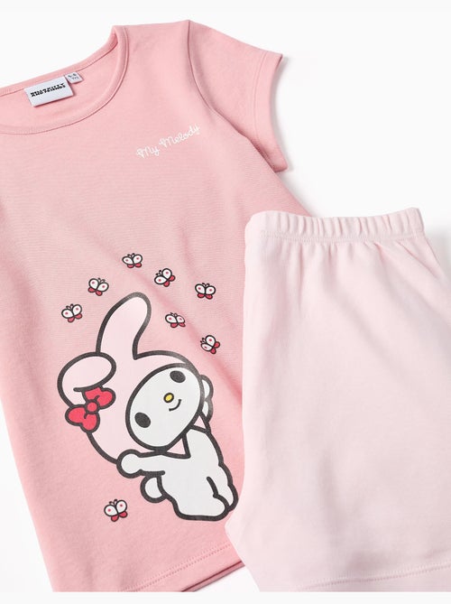 Pijama de manga corta de algodón con estampado de My Melody - Kiabi