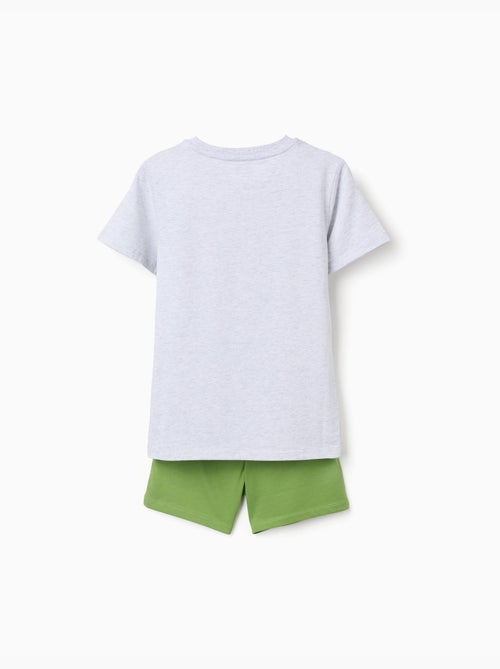 Pijama de manga corta de algodón con estampados de Hulk - Kiabi