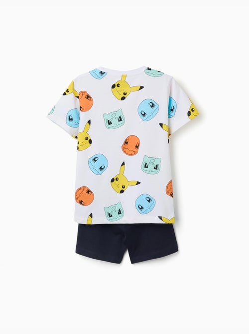 Pijama de manga corta de algodón con estampados de Pokémon - Kiabi