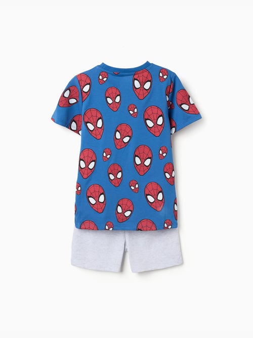 Pijama de manga corta de algodón con motivo de Spider-Man - Kiabi