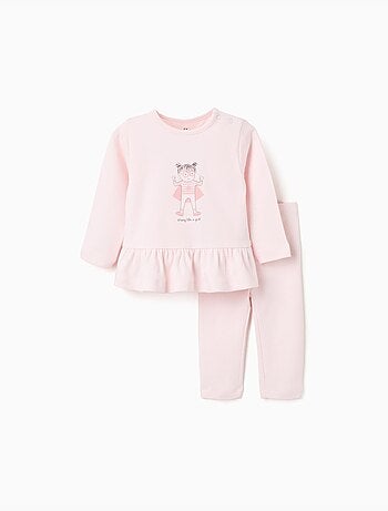 Pijama de manga larga con estampado
