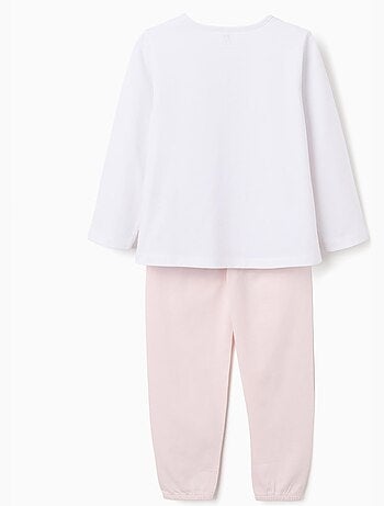 Pijama de manga larga con estampado Super Power Girls