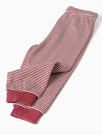 Pijama de manga larga de algodón con coches de carreras
