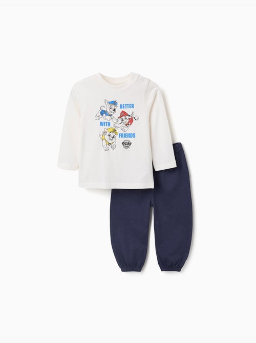 Pijama de manga larga de algodón con estampado de la Patrulla Canina - Kiabi