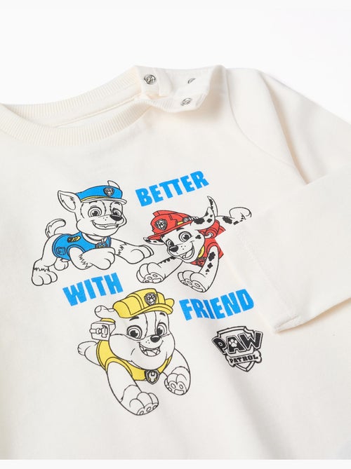 Pijama de manga larga de algodón con estampado de la Patrulla Canina - Kiabi