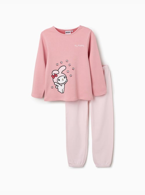Pijama de manga larga de algodón con estampado My Melody - Kiabi