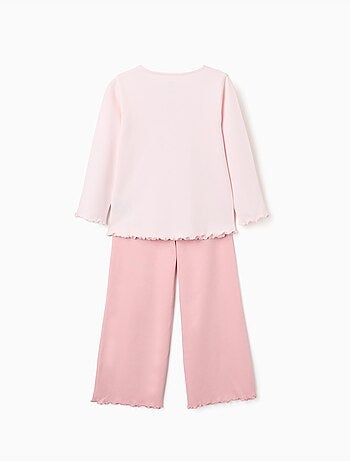 Pijama de manga larga de algodón con estampado Superhero