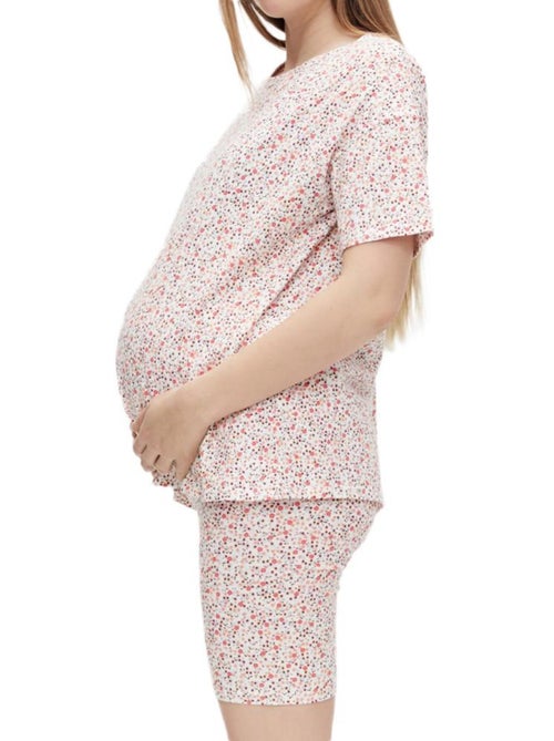 Pijama de Moto para Mujer Mamalicious - Kiabi Pijama de Moto para Mujer Mamalicious - Kiabi