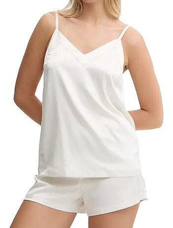 Pijama de Mujer Tommy Hilfiger con Top y Cinta para el Pelo Color