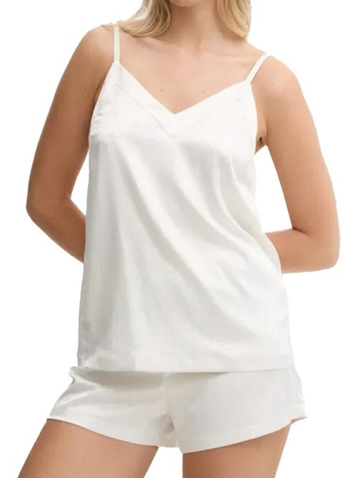 Pijama de Mujer Tommy Hilfiger con Top y Cinta para el Pelo Color - Kiabi
