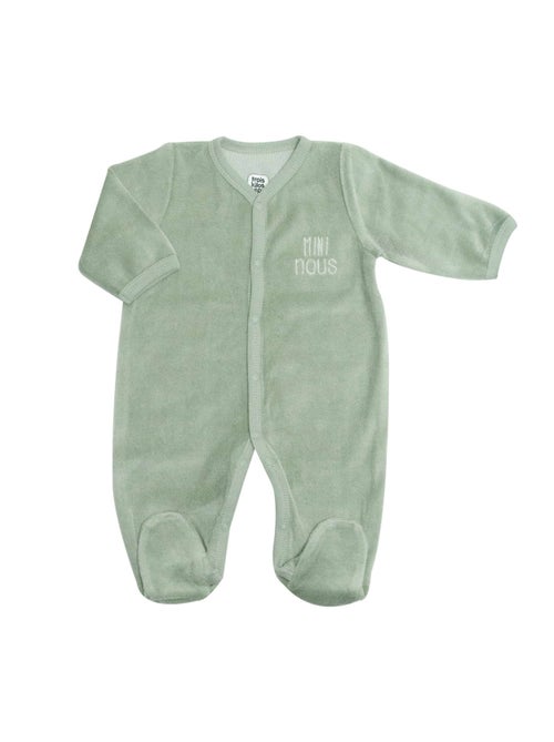 Pijama de nacimiento con apertura delantera - Kiabi