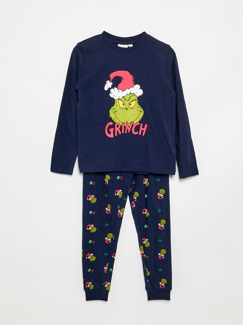 Pijama de Navidad 'Grinch' de 2 piezas - Camiseta + pantalón - Kiabi
