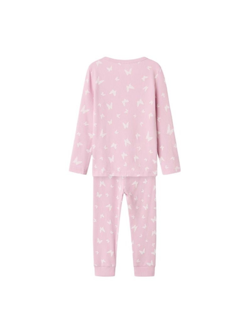 Pijama de Niña con Mariposas Name It Rosa - Kiabi
