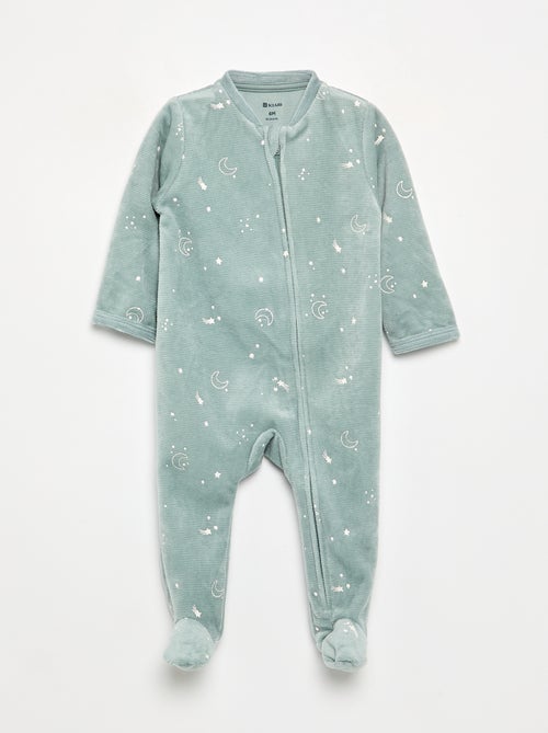 Pijama de pana para dormir bien - Kiabi Pijama de pana para dormir bien - Kiabi
