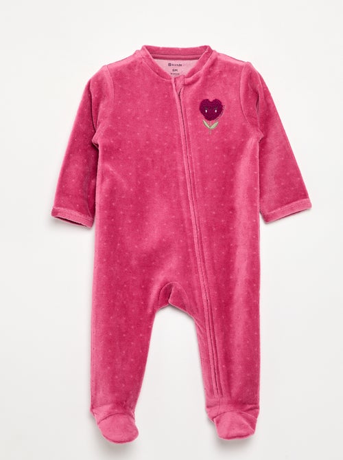 Pijama de pana para dormir bien - Kiabi Pijama de pana para dormir bien - Kiabi