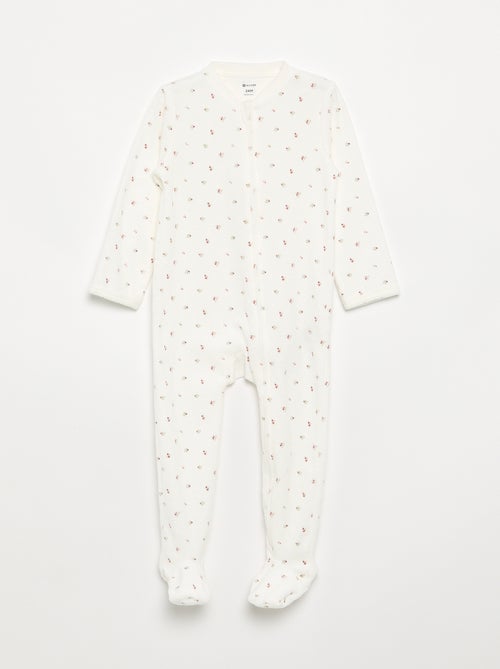 Pijama de pana para dormir bien - Kiabi Pijama de pana para dormir bien - Kiabi