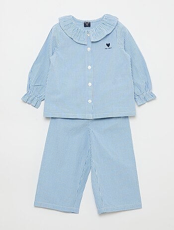 Pijama de popelina - 2 piezas