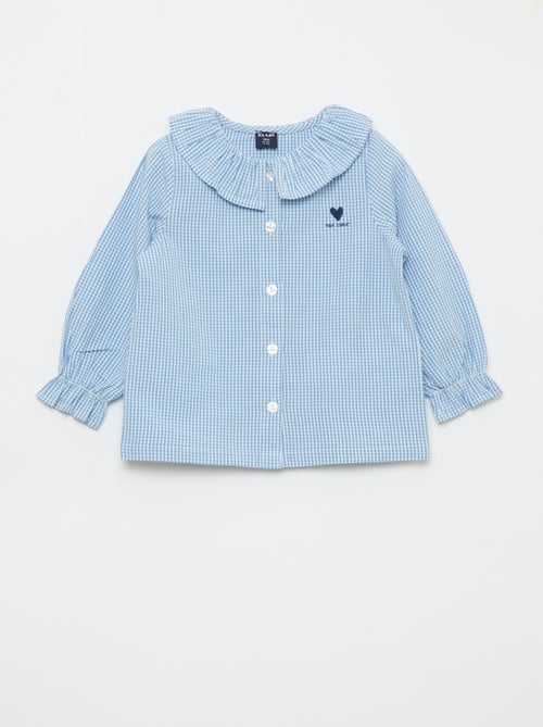 Pijama de popelina - 2 piezas - Kiabi Pijama de popelina - 2 piezas - Kiabi