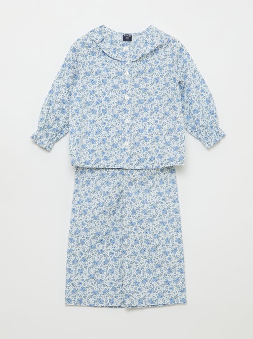Pijama de popelina - 2 piezas - Kiabi Pijama de popelina - 2 piezas - Kiabi