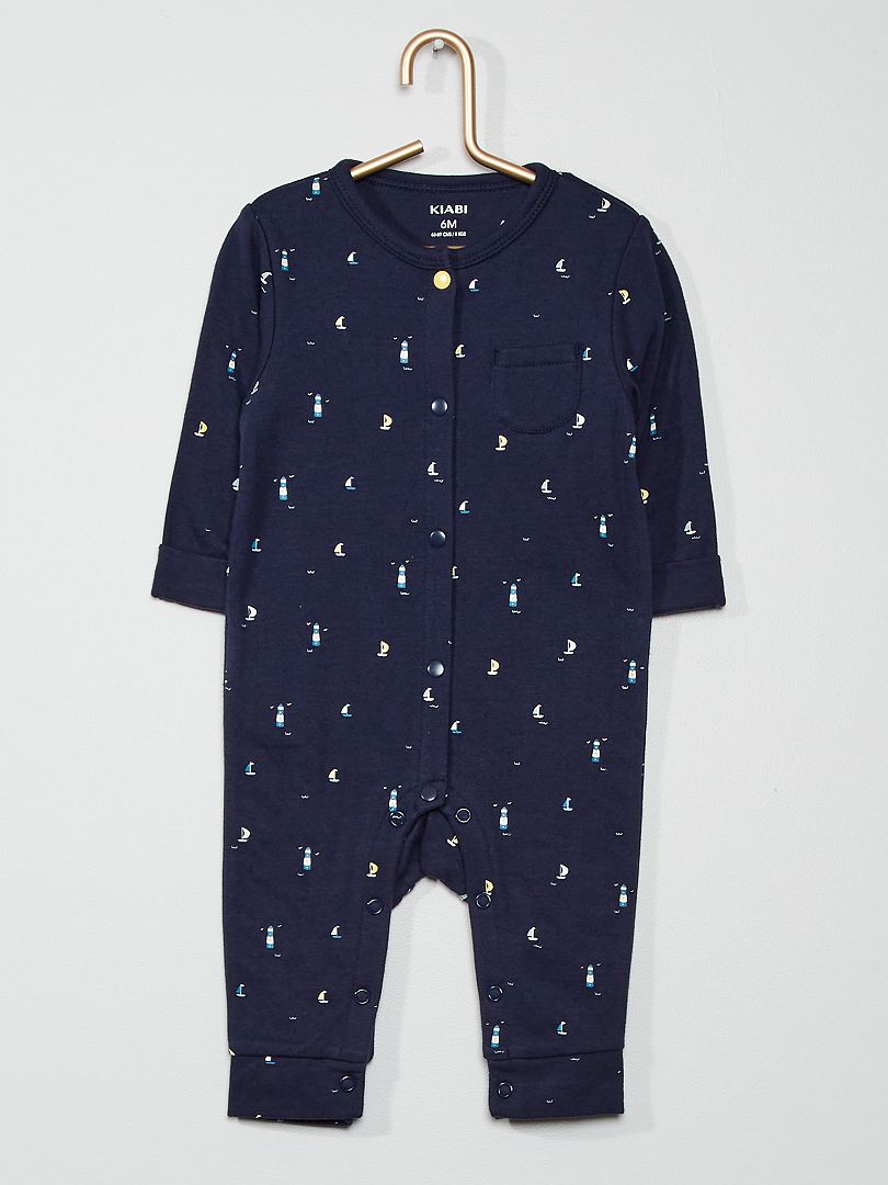 Pijama de punto AZUL - Kiabi