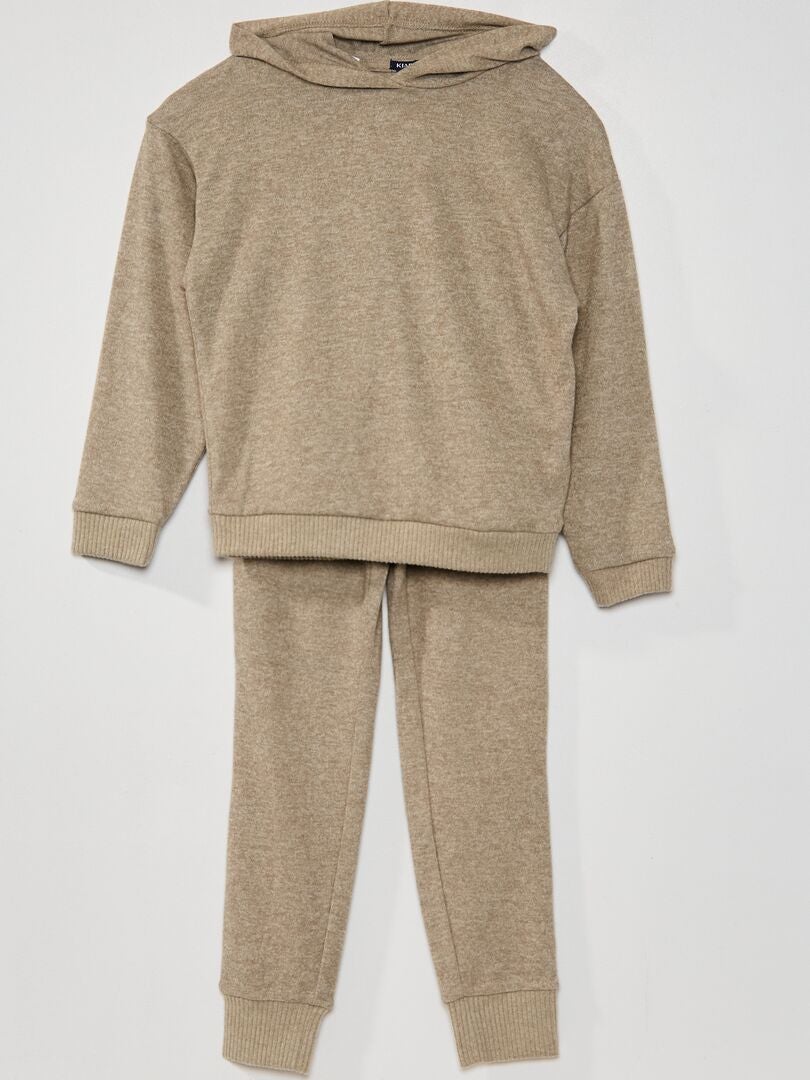 Pijama punto con capucha - MARRON - Kiabi 5.00€