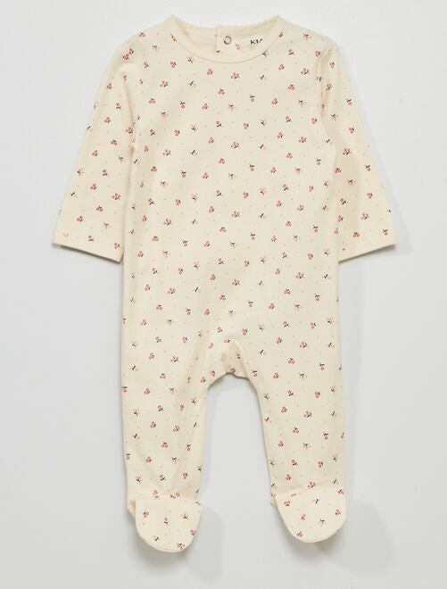 Pijama de punto con estampado - Kiabi